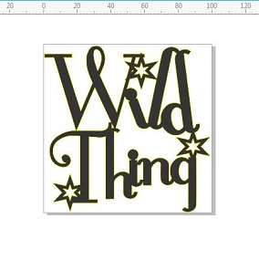 Wild thing 100 x 100  pack of 5